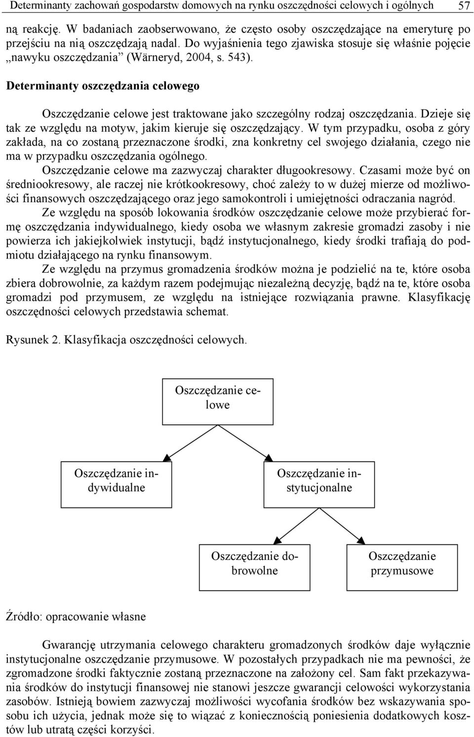 Do wyjaśnienia tego zjawiska stosuje się właśnie pojęcie nawyku oszczędzania (Wärneryd, 2004, s. 543).