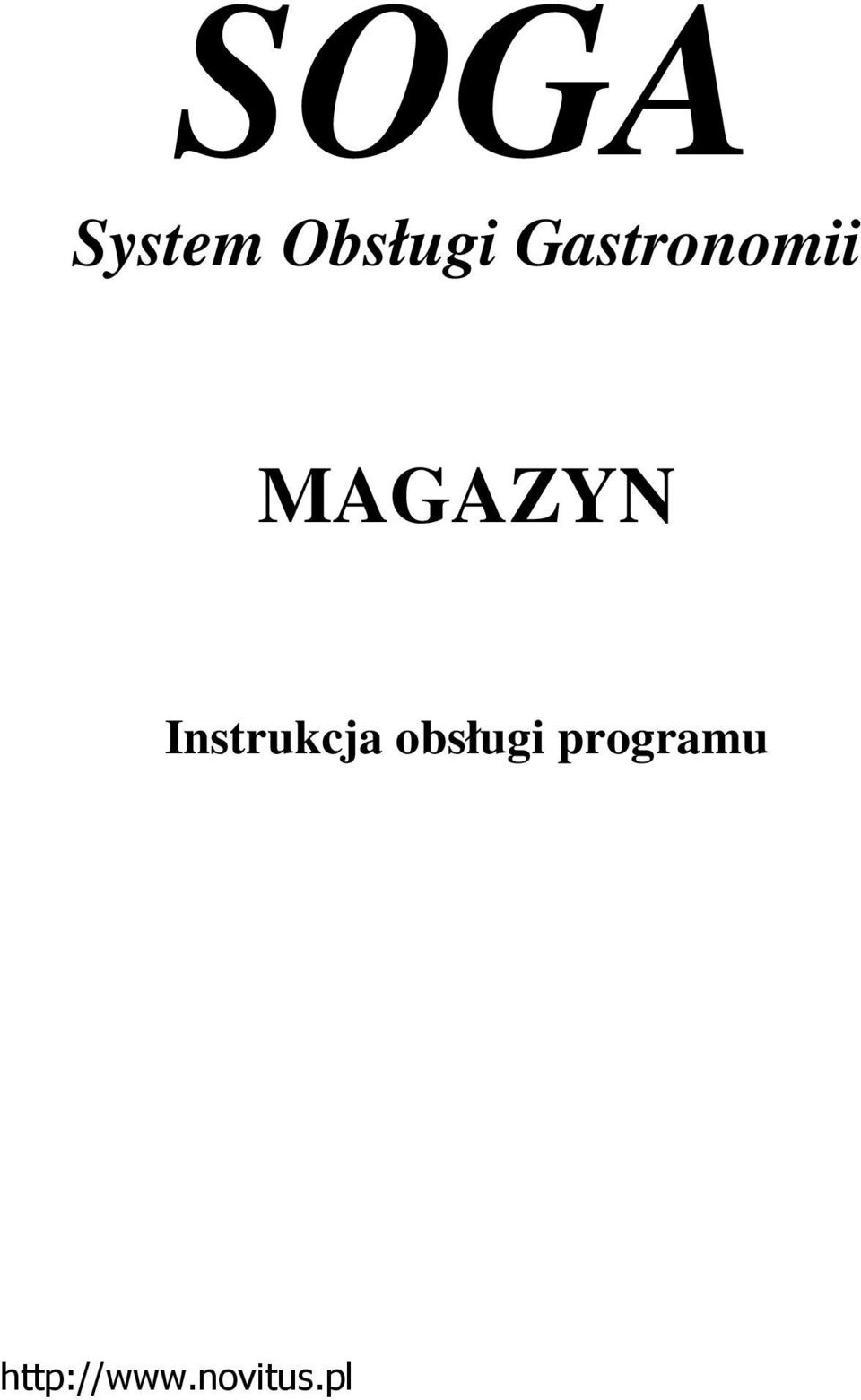 Instrukcja obsługi