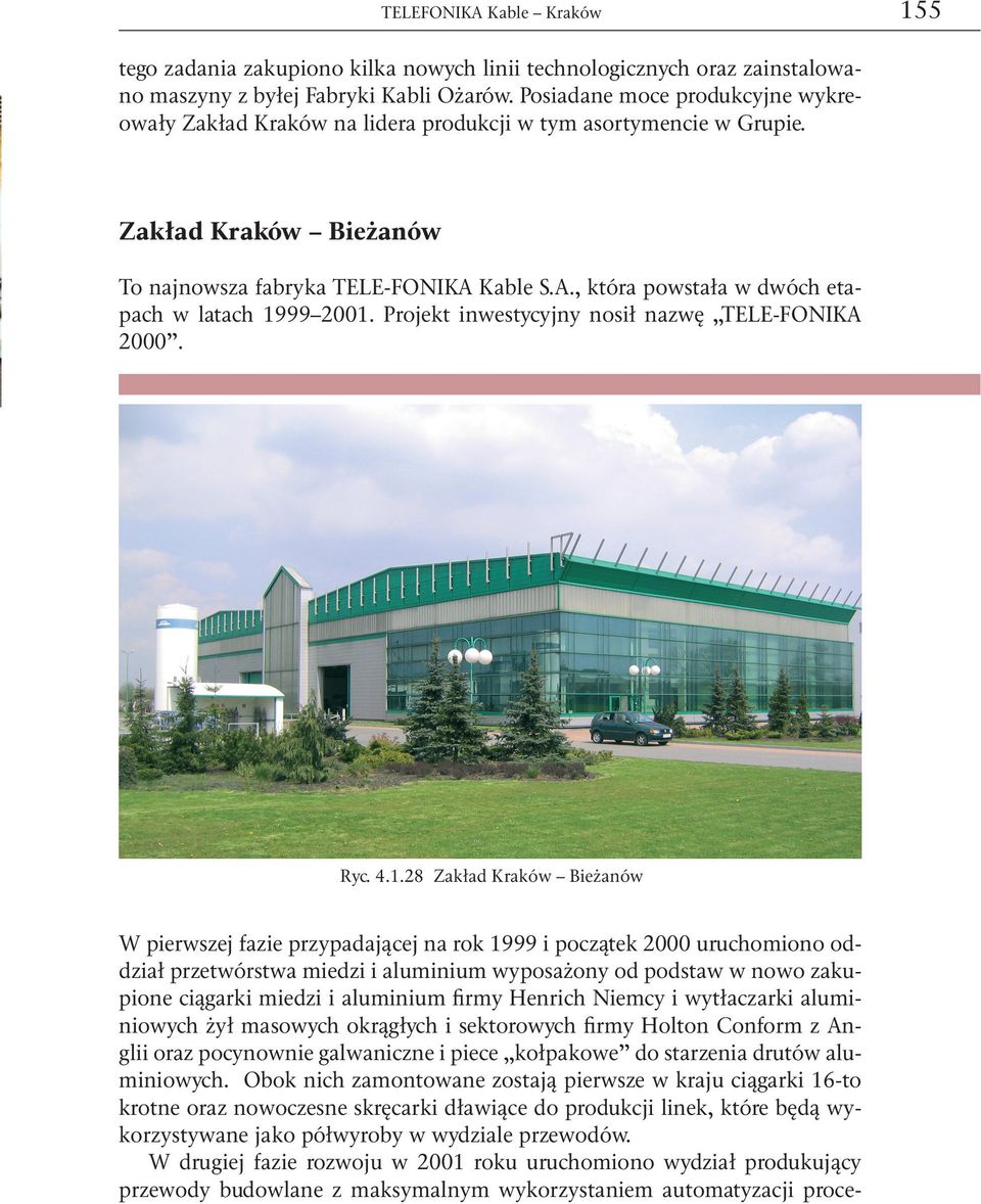 Kable S.A., która powstała w dwóch etapach w latach 19