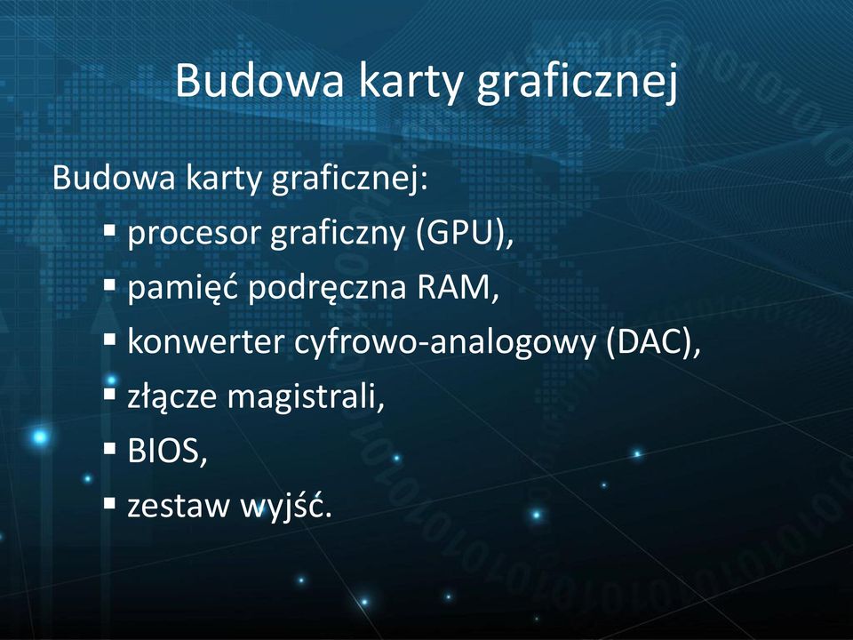 pamięć podręczna RAM, konwerter