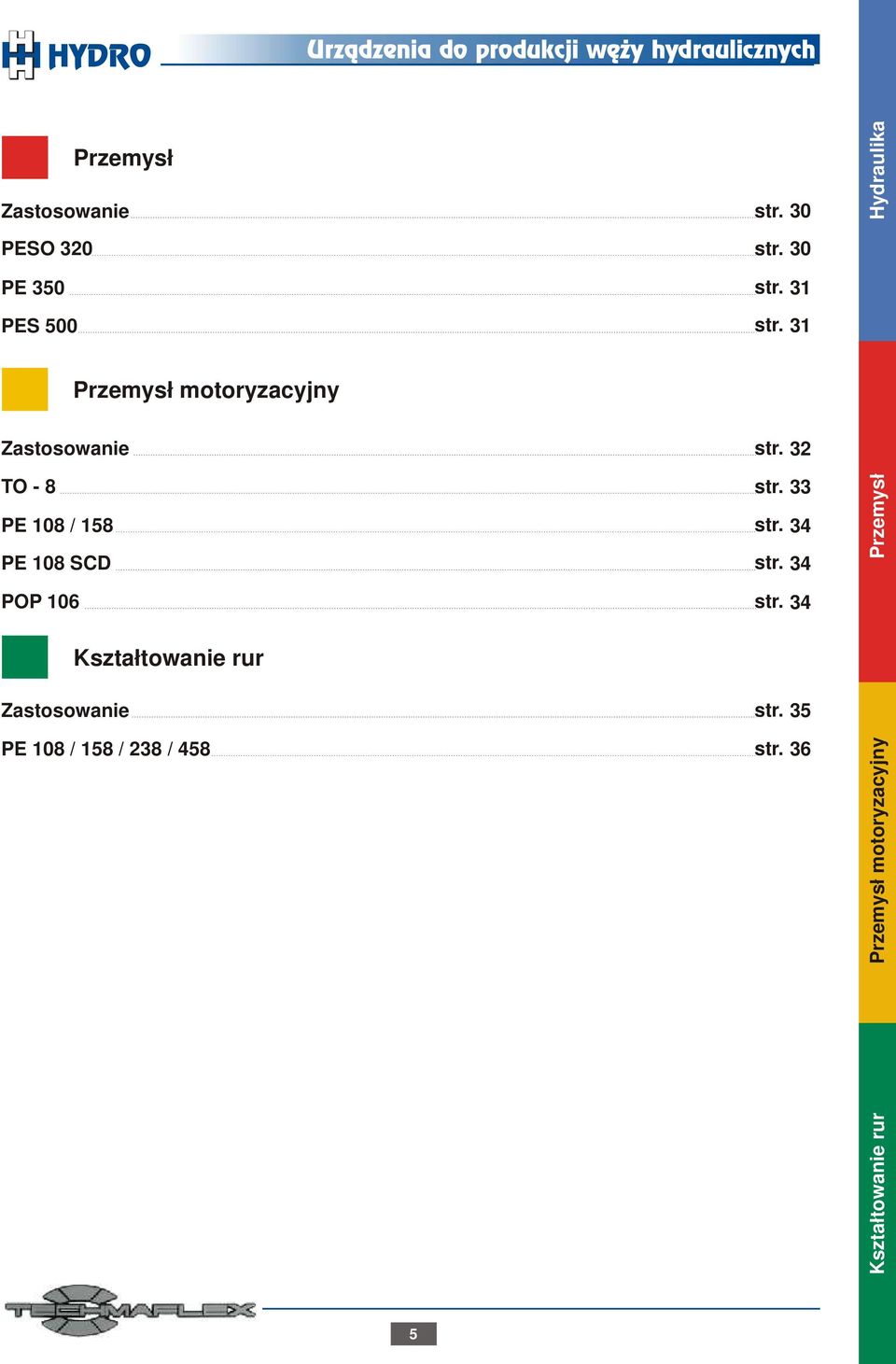 34 PE 108 SCD str. 34 Przemysł POP 106 str.