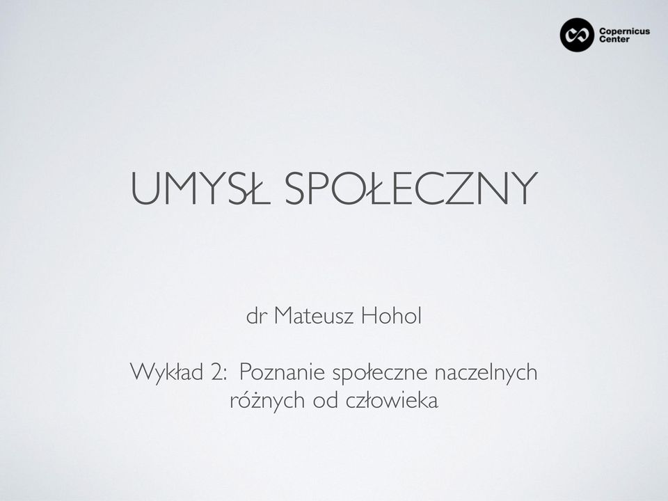 Poznanie społeczne