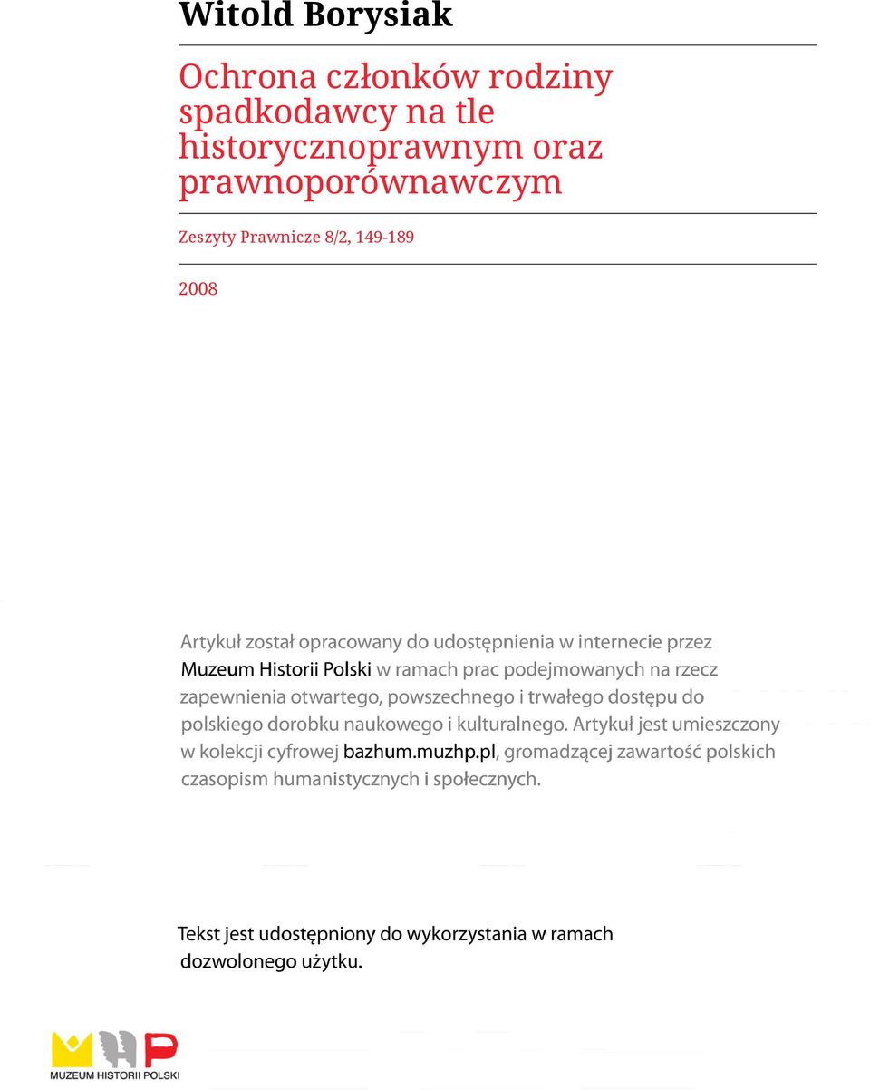 historycznoprawnym oraz