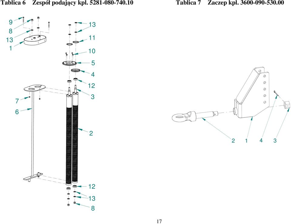 10 Tablica 7 Zaczep kpl.