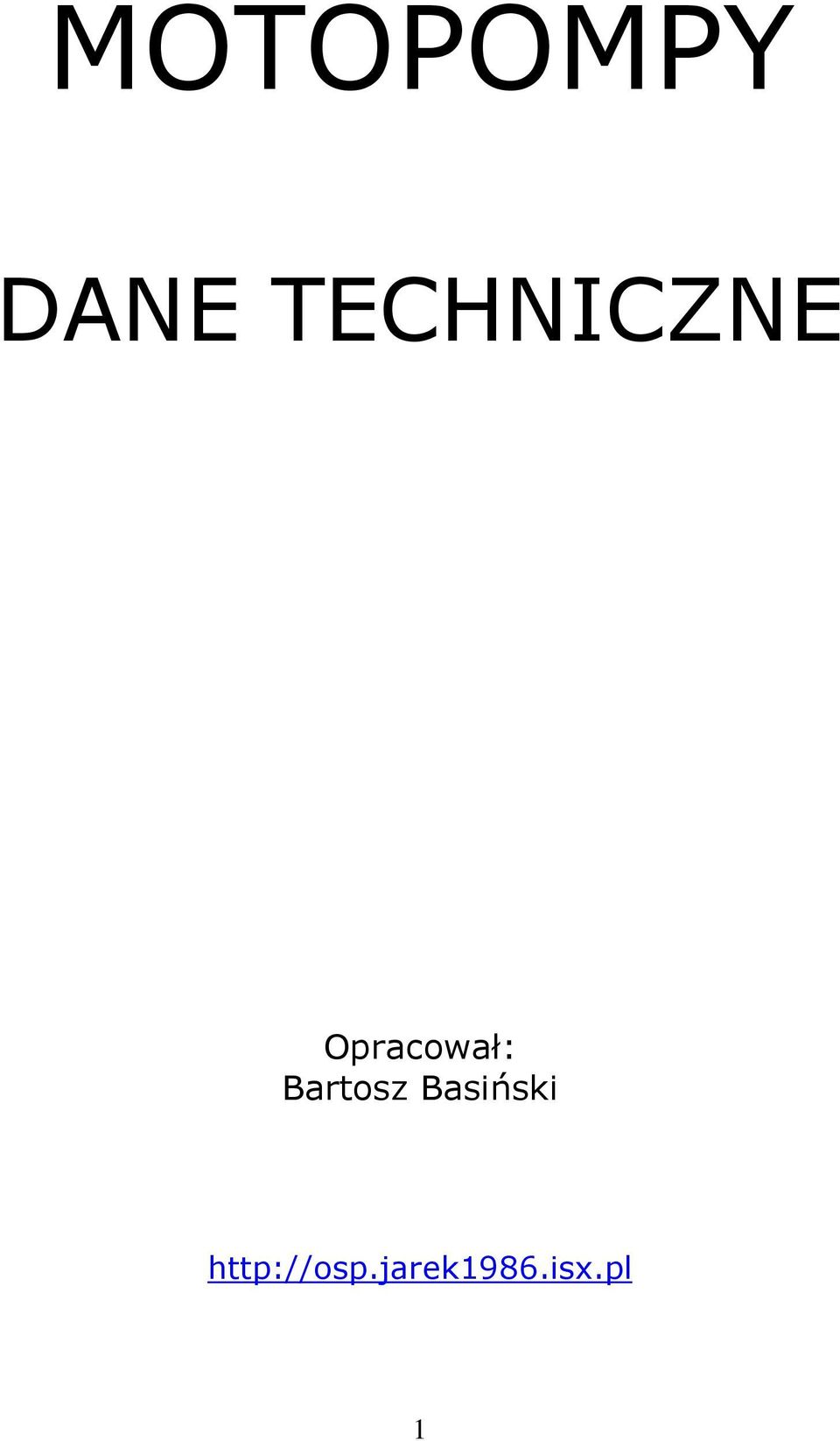 Opracował: Bartosz