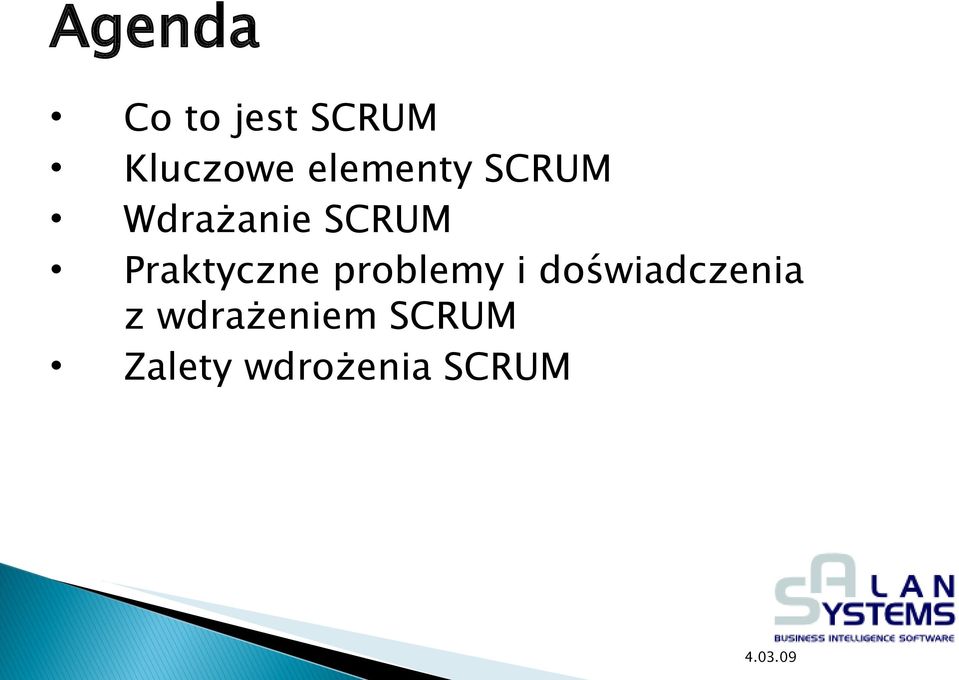 Praktyczne problemy i doświadczenia