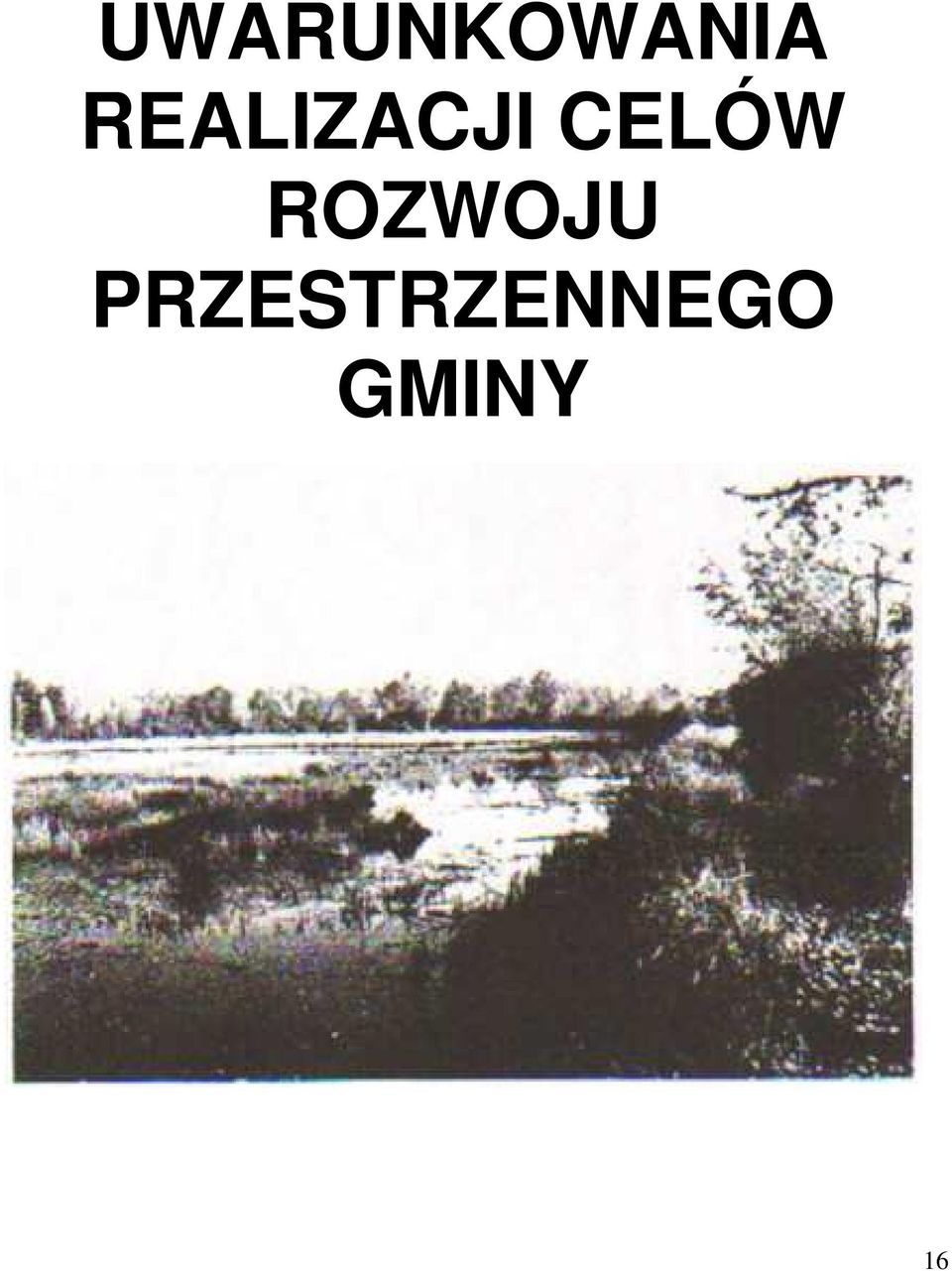 CELÓW ROZWOJU