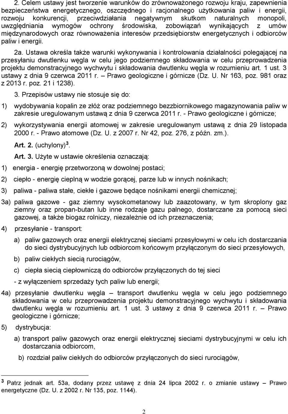 energetycznych i odbiorców paliw i energii. 2a.