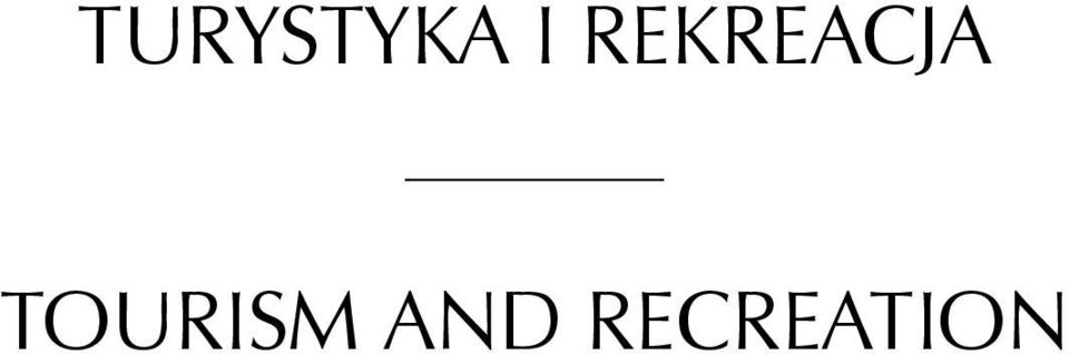 REKREACJA