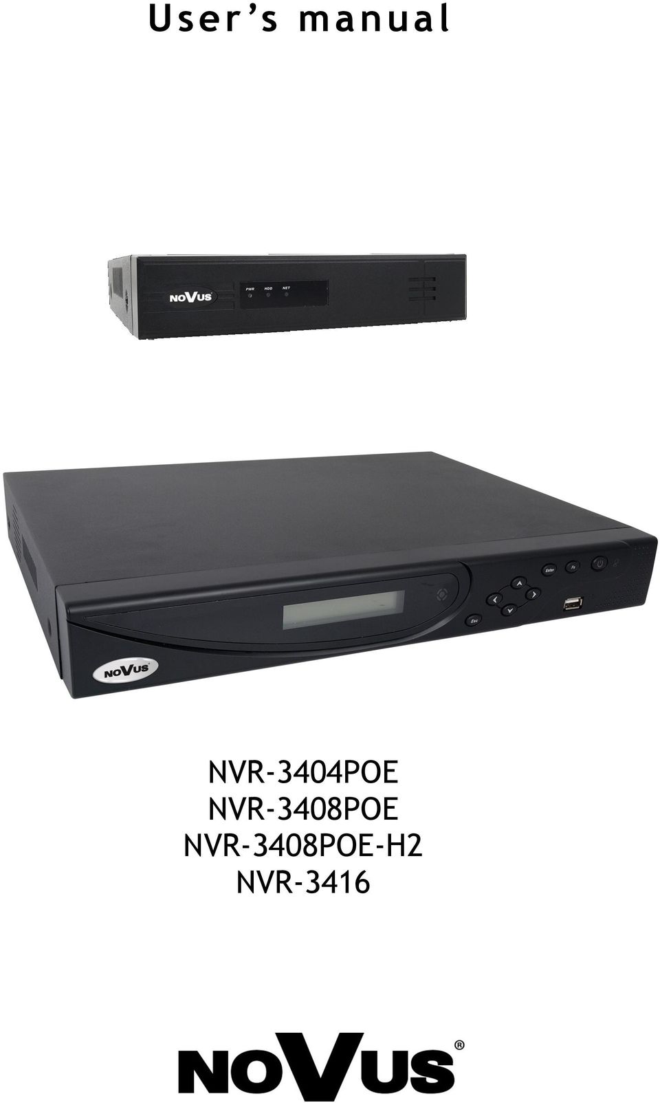 NVR-3408POE