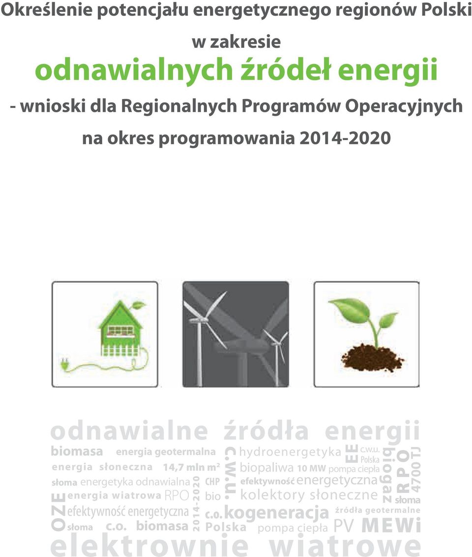 Polska energia słoneczna 14,7 mln m 2 biopaliwa 10 MW pompa ciepła słoma energetyka odnawialna CHP efektywność energetyczna energia wiatrowa RPO bio