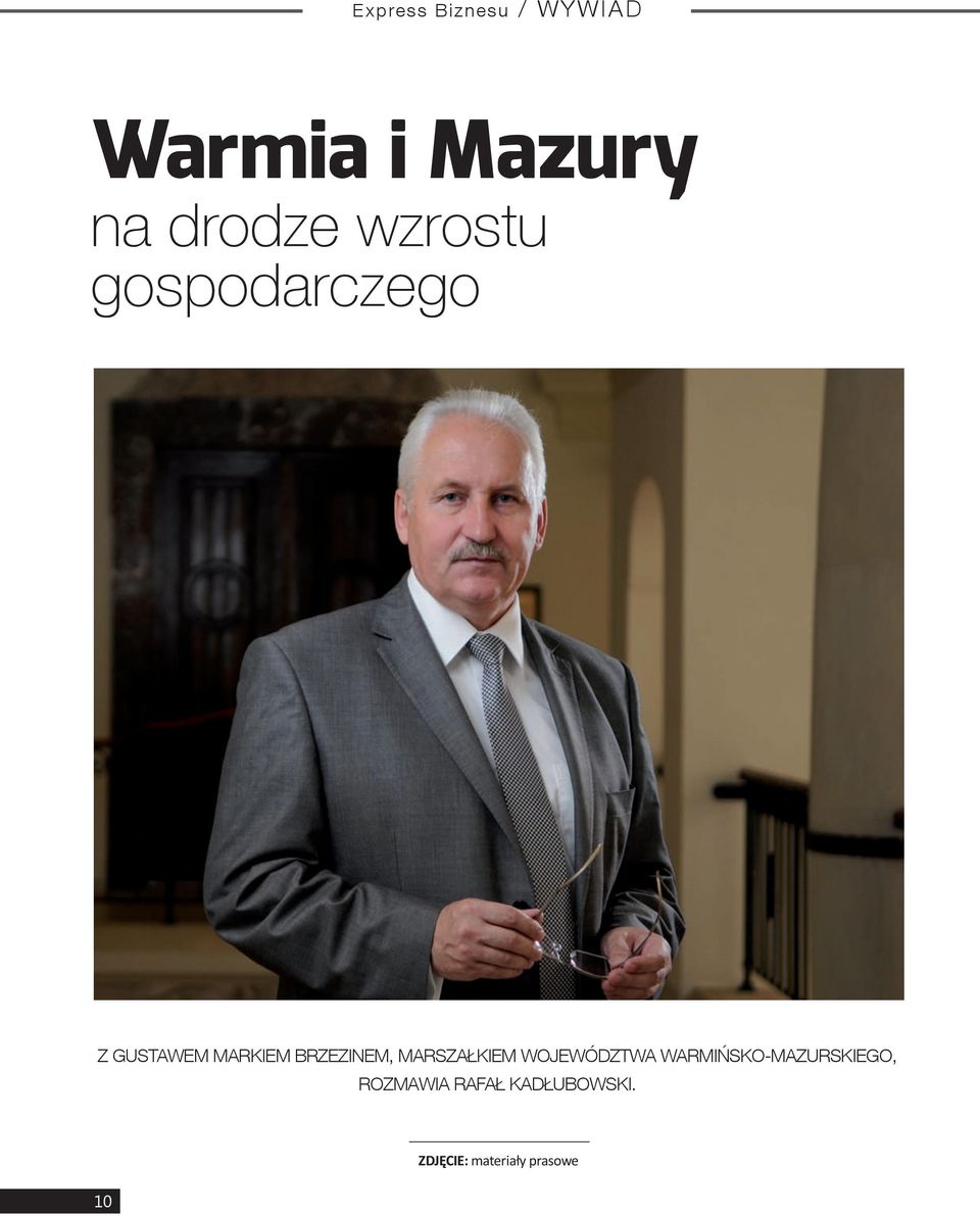 marszałkiem województwa warmińsko-mazurskiego,