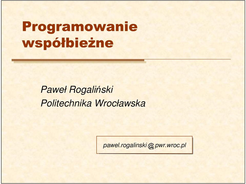 Rogaliński Politechnika