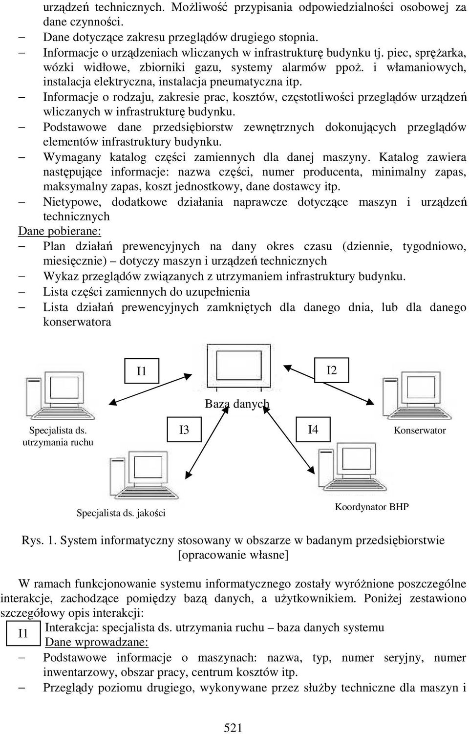 i włamaniowych, instalacja elektryczna, instalacja pneumatyczna itp. Informacje o rodzaju, zakresie prac, kosztów, częstotliwości przeglądów urządzeń wliczanych w infrastrukturę budynku.