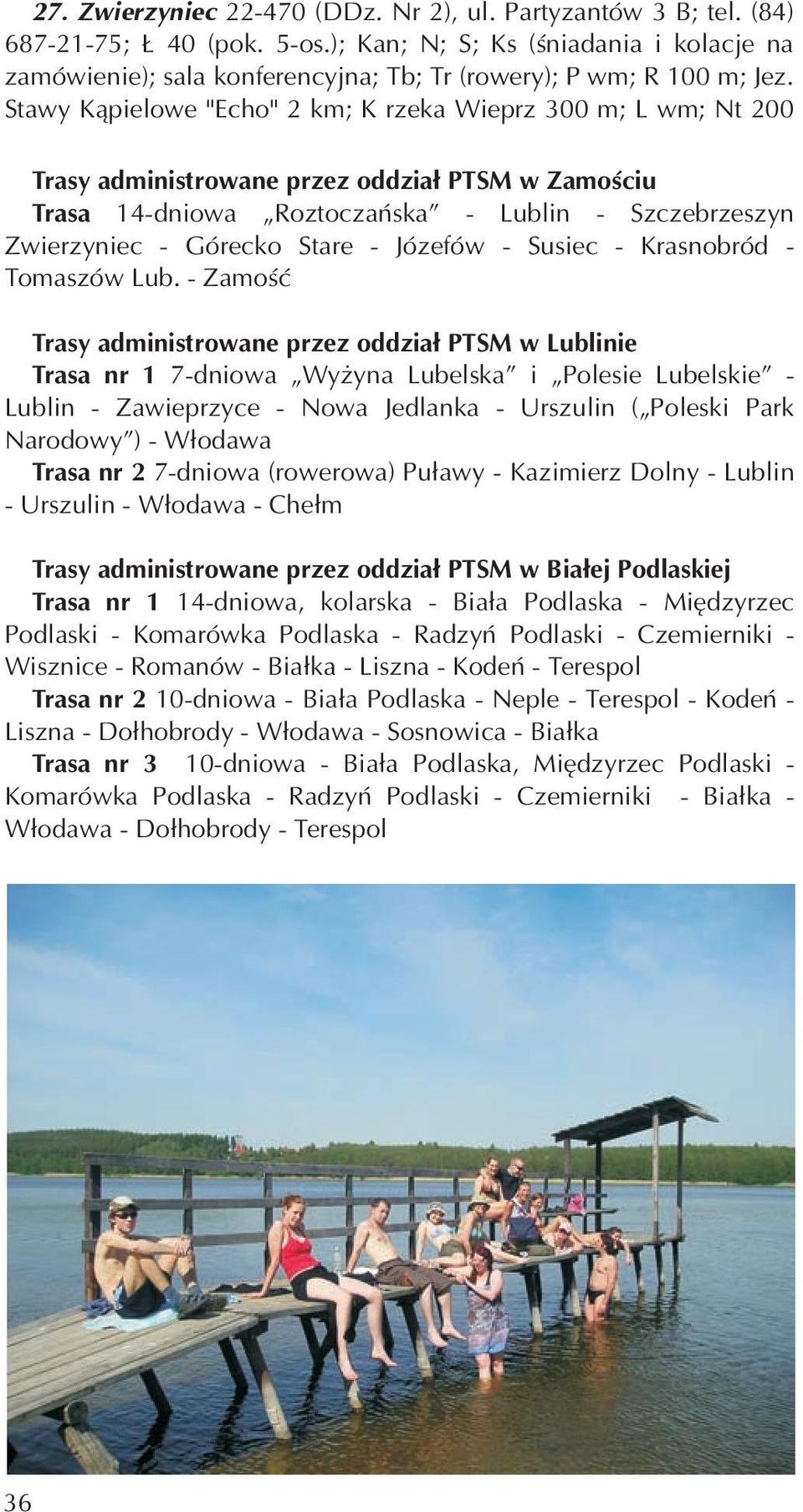 Józefów - Susiec - Krasnobród - Tomaszów Lub.