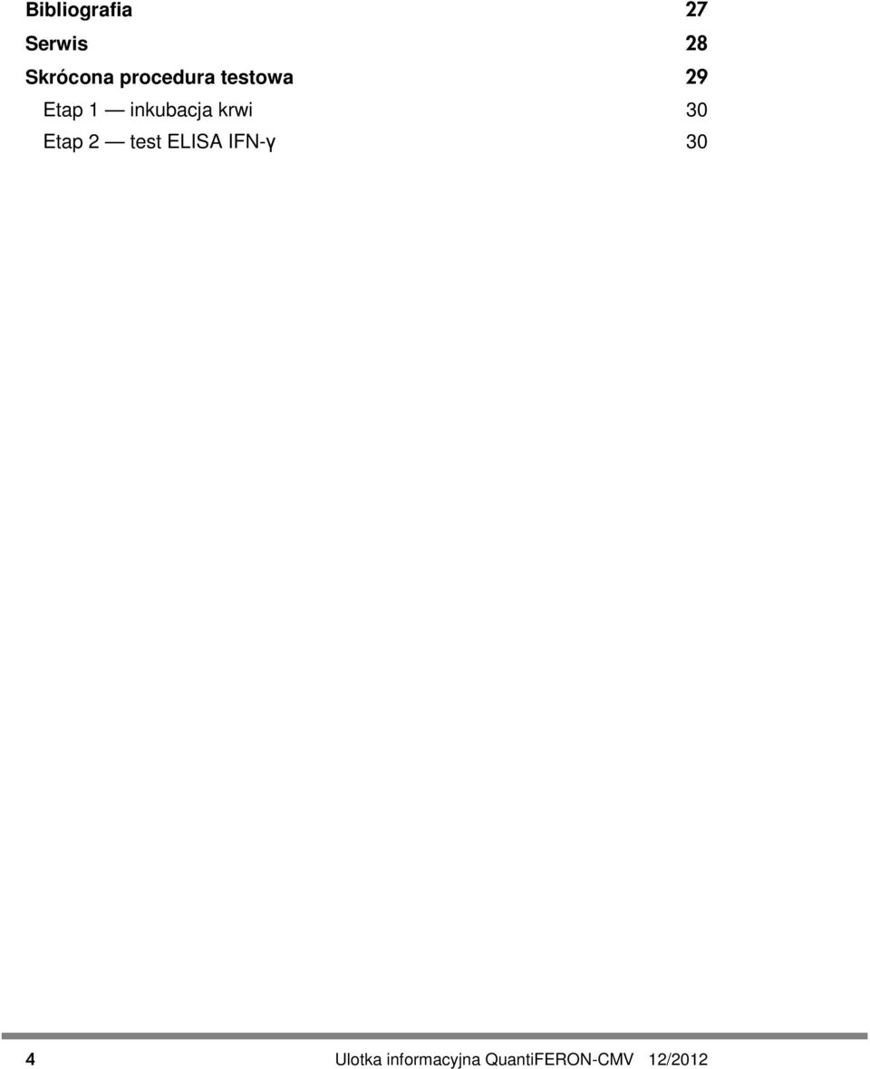 krwi 30 Etap 2 test ELISA IFN-γ 30 4