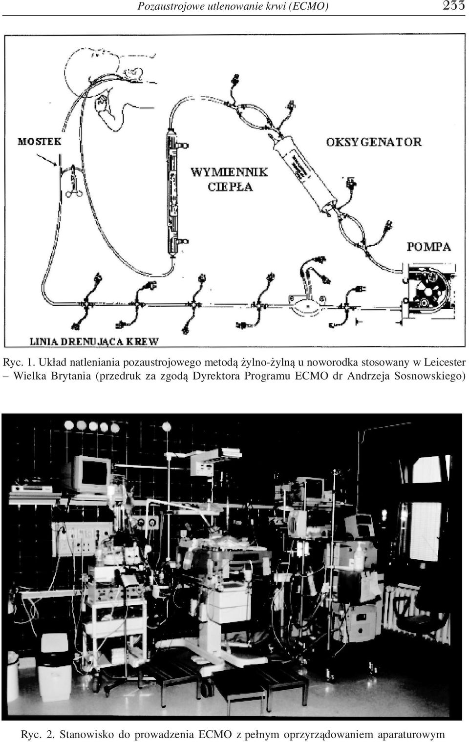 w Leicester Wielka Brytania (przedruk za zgodą Dyrektora Programu ECMO dr