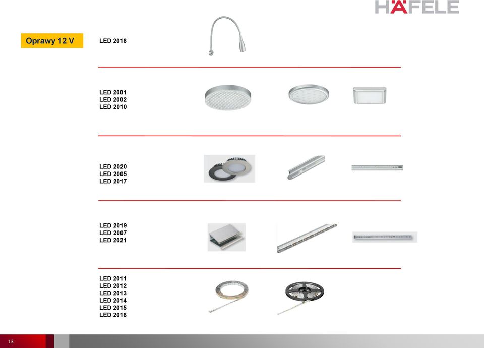 2019 LED 2007 LED 2021 LED 2011 LED