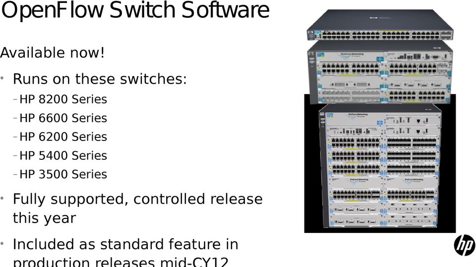 HP 6200 Series HP 5400 Series HP 3500 Series Fully