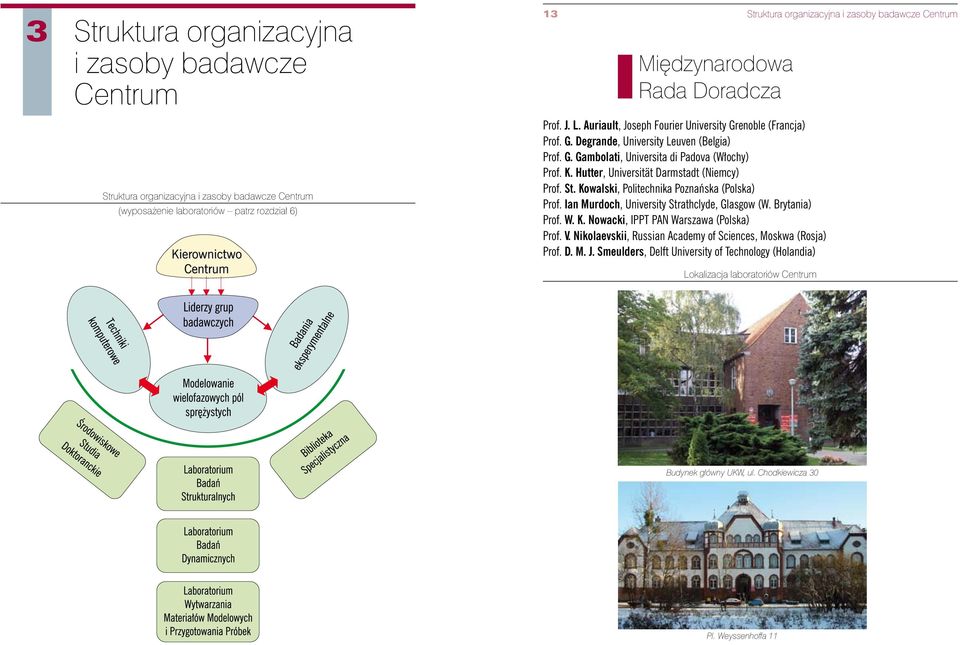 K. Hutter, Universität Darmstadt (Niemcy) Prof. St. Kowalski, Politechnika Poznańska (Polska) Prof. Ian Murdoch, University Strathclyde, Glasgow (W. Brytania) Prof. W. K. Nowacki, IPPT PAN Warszawa (Polska) Prof.