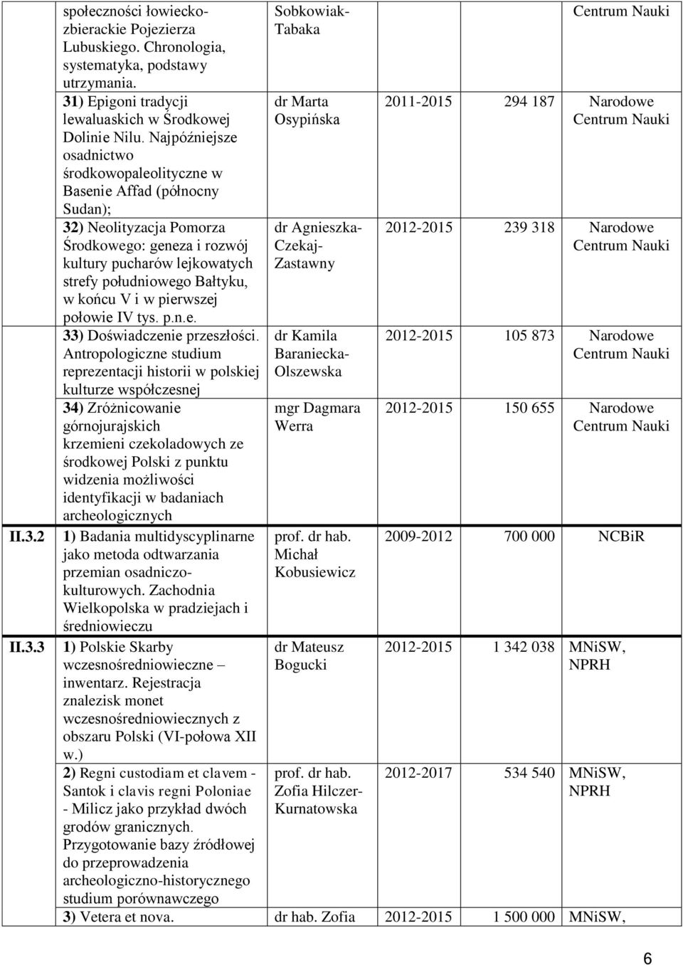 V i w pierwszej połowie IV tys. p.n.e. 33) Doświadczenie przeszłości.