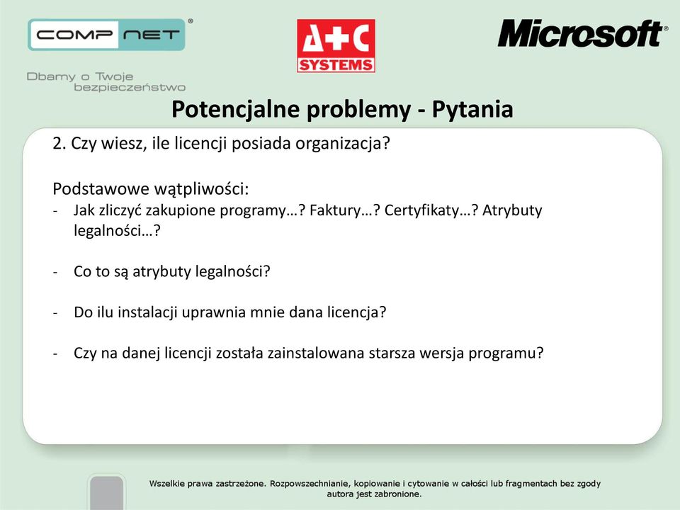 Atrybuty legalności? Co to są atrybuty legalności?