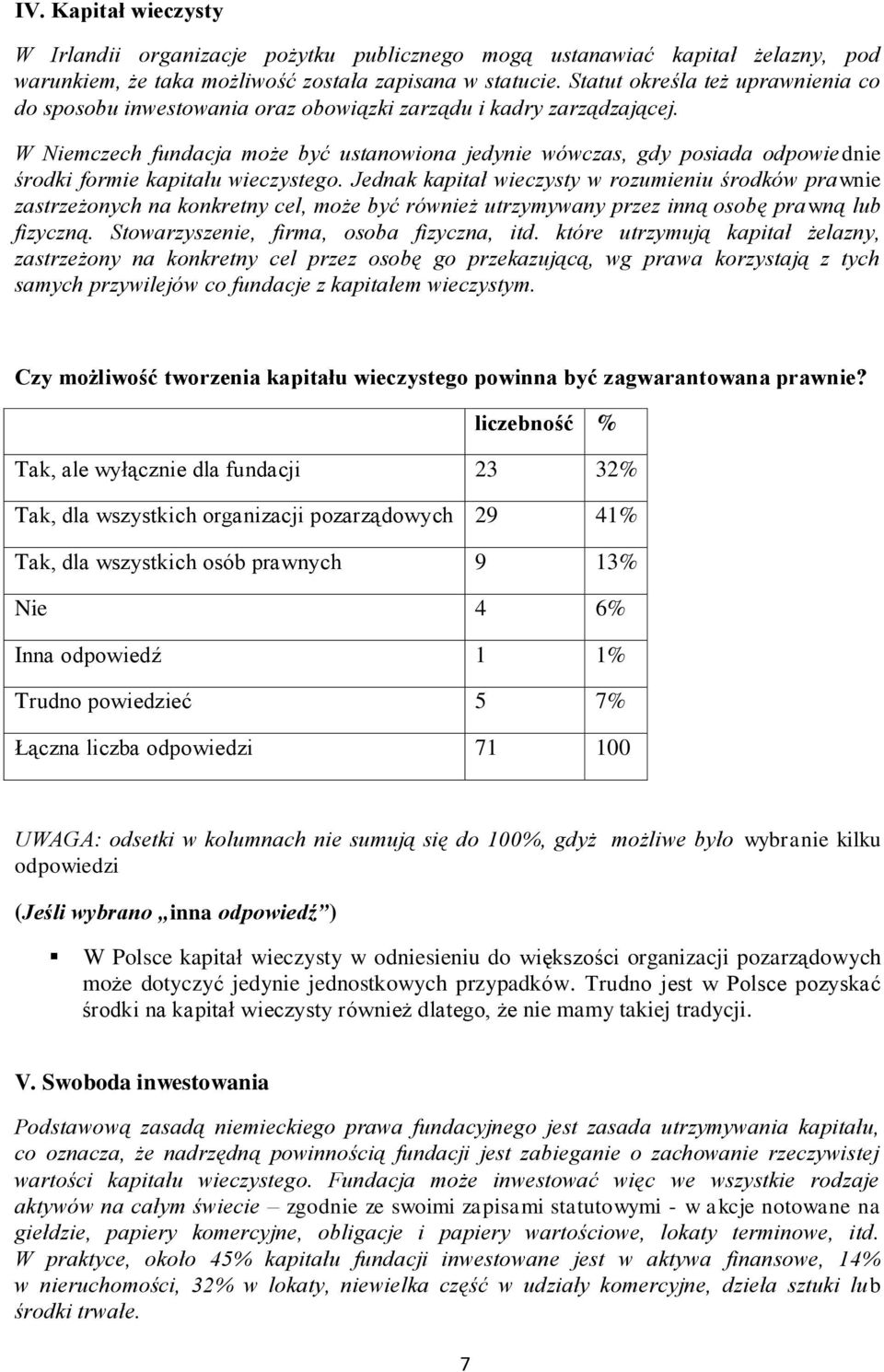 W Niemczech fundacja może być ustanowiona jedynie wówczas, gdy posiada odpowiednie środki formie kapitału wieczystego.