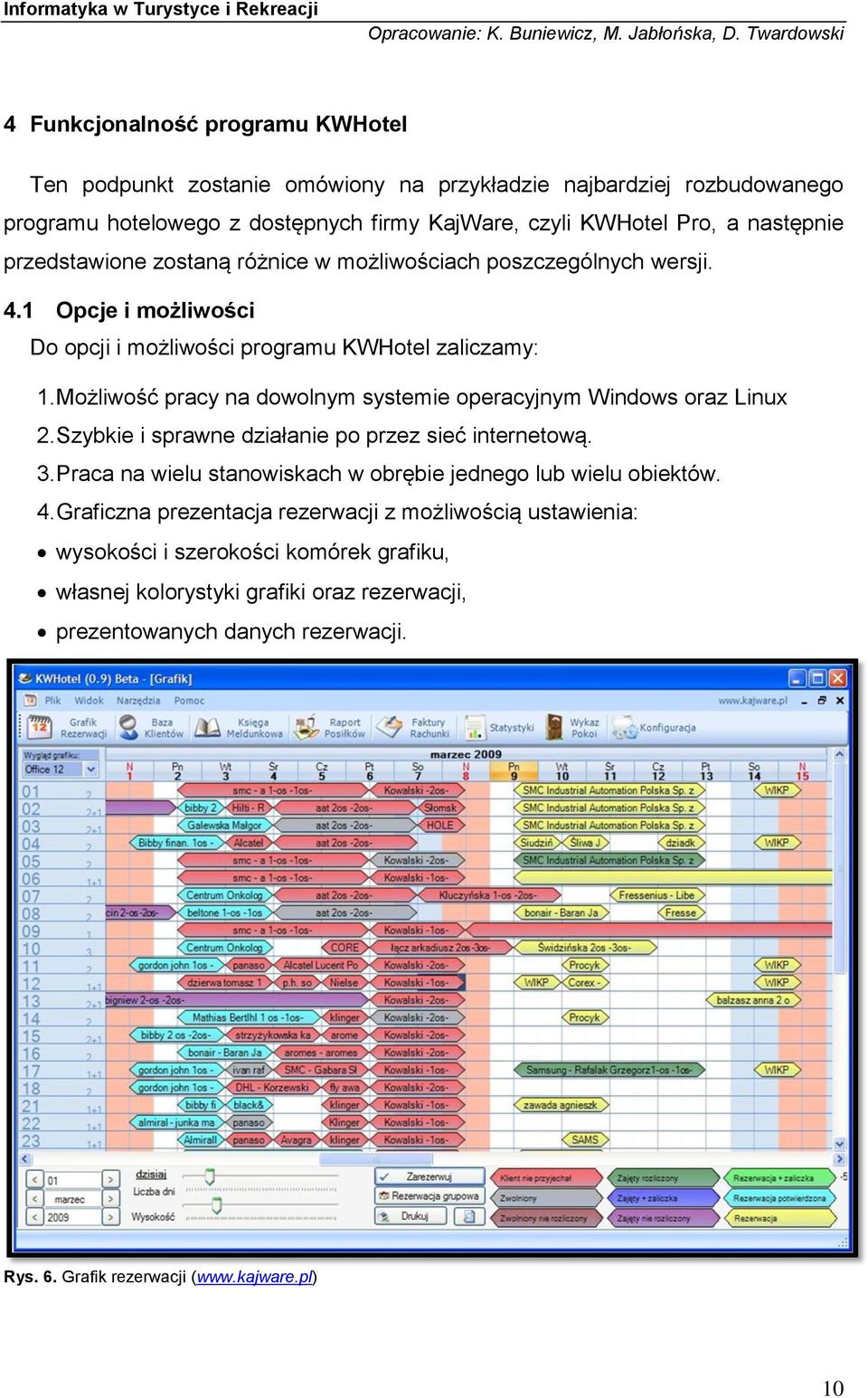 Możliwość pracy na dowolnym systemie operacyjnym Windows oraz Linux 2. Szybkie i sprawne działanie po przez sieć internetową. 3.