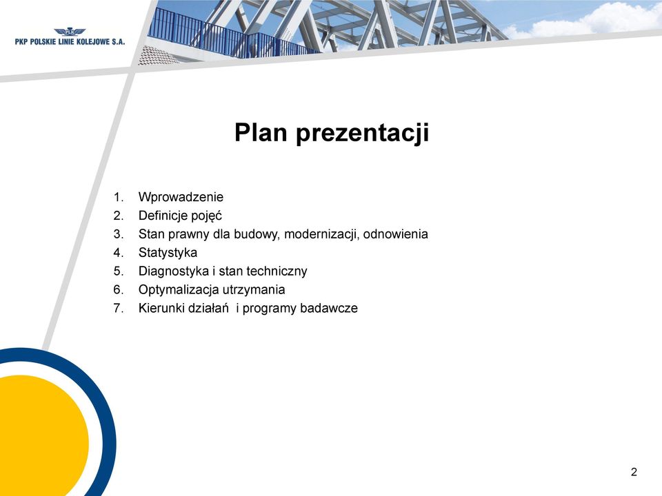 Statystyka 5. Diagnostyka i stan techniczny 6.