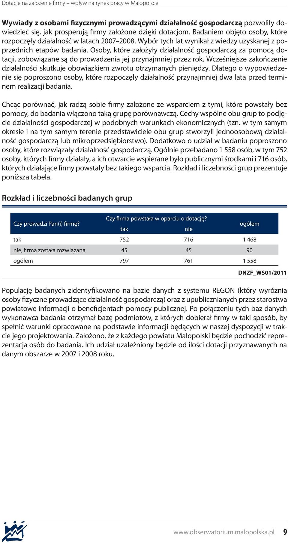 Osoby, które założyły działalność gospodarczą za pomocą dotacji, zobowiązane są do prowadzenia jej przynajmniej przez rok.