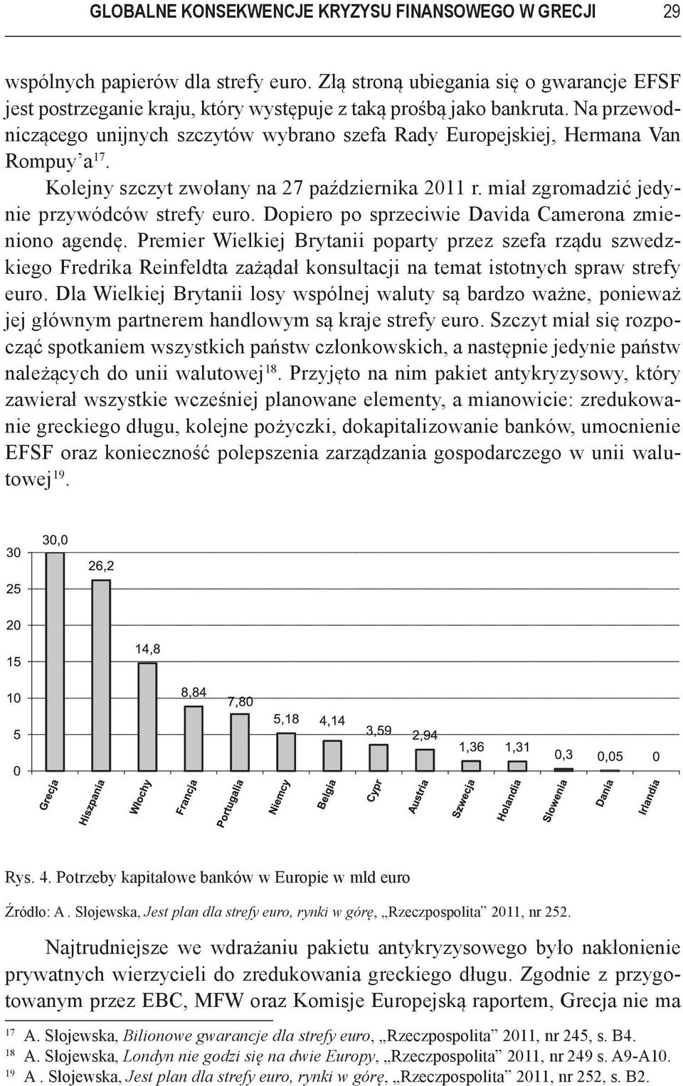 Na przewodniczącego unijnych szczytów wybrano szefa Rady Europejskiej, Hermana Van Rompuy a 17. Kolejny szczyt zwołany na 27 października 2011 r. miał zgromadzić jedynie przywódców strefy euro.