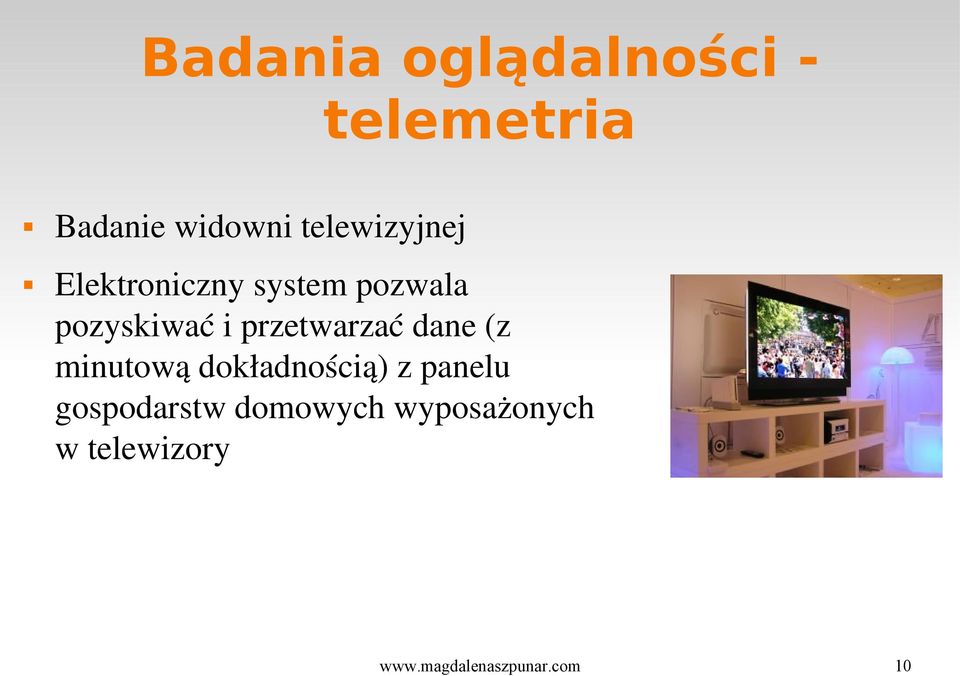 przetwarzać dane (z minutową dokładnością) z panelu