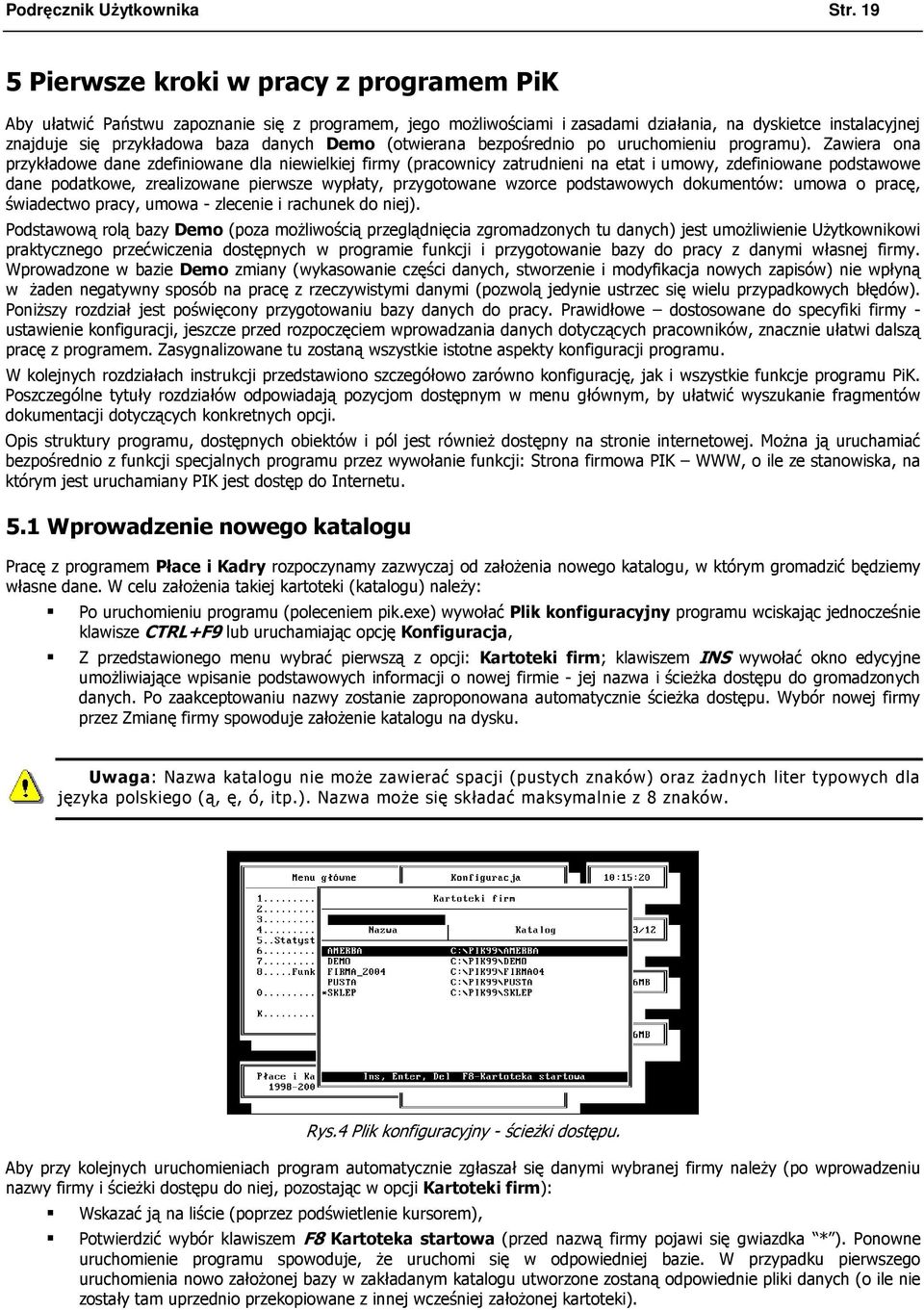 Demo (otwierana bezpośrednio po uruchomieniu programu).