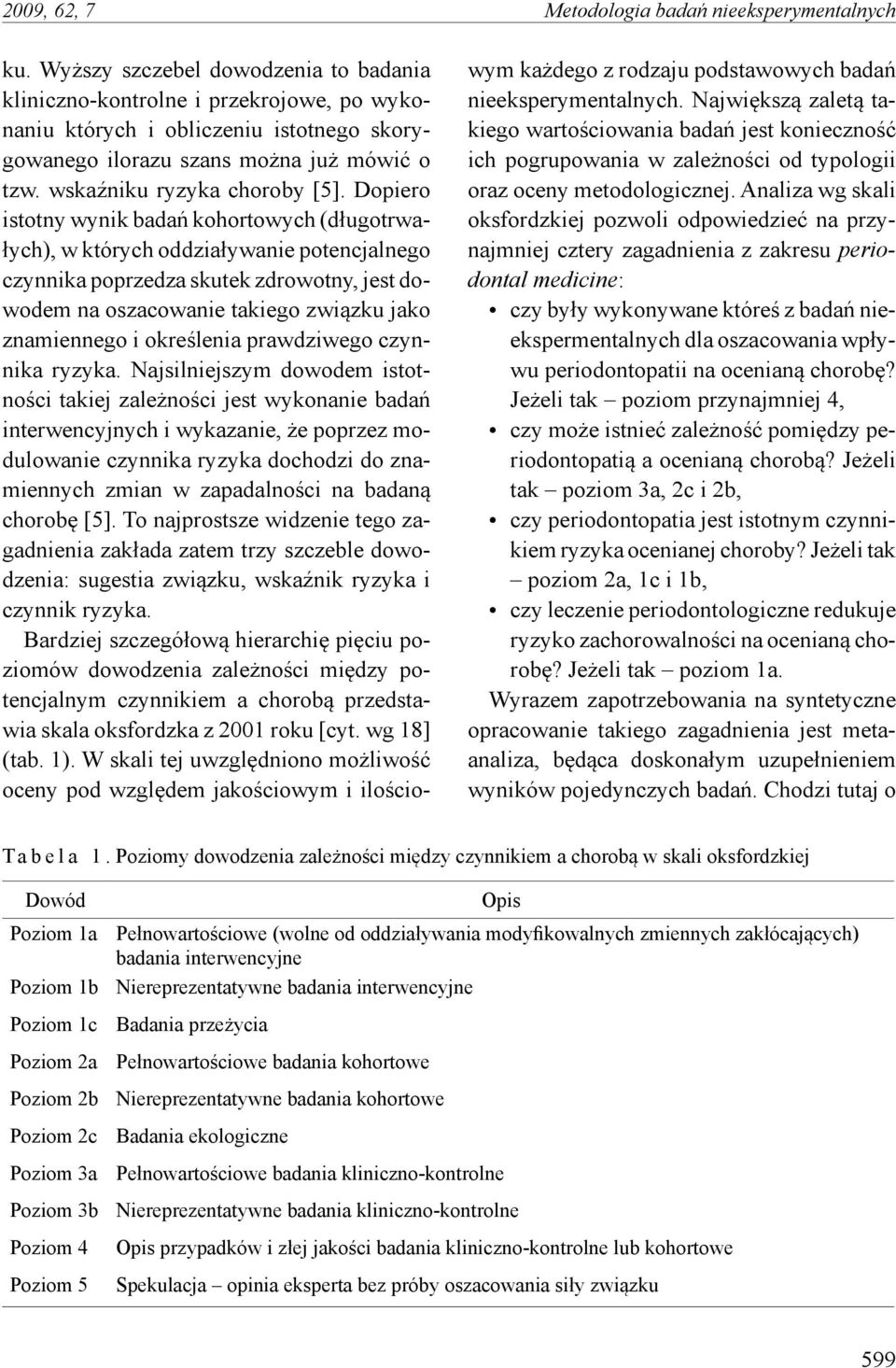 Dopiero istotny wynik badań kohortowych (długotrwałych), w których oddziaływanie potencjalnego czynnika poprzedza skutek zdrowotny, jest dowodem na oszacowanie takiego związku jako znamiennego i