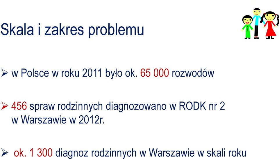 65 000 rozwodów 456 spraw rodzinnych