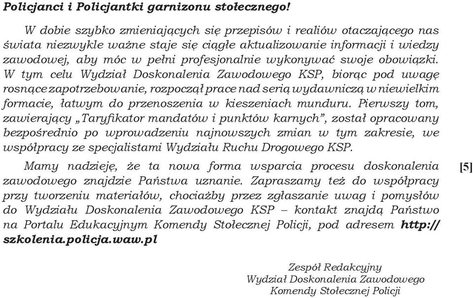 swoje obowiązki.