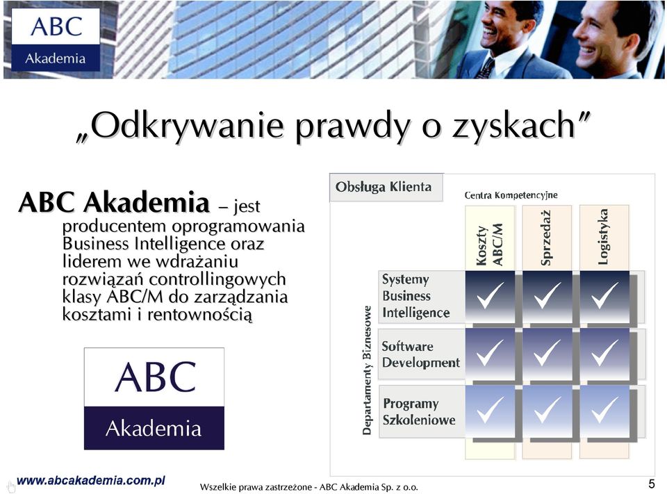 oraz liderem we wdrażaniu aniu rozwiąza zań