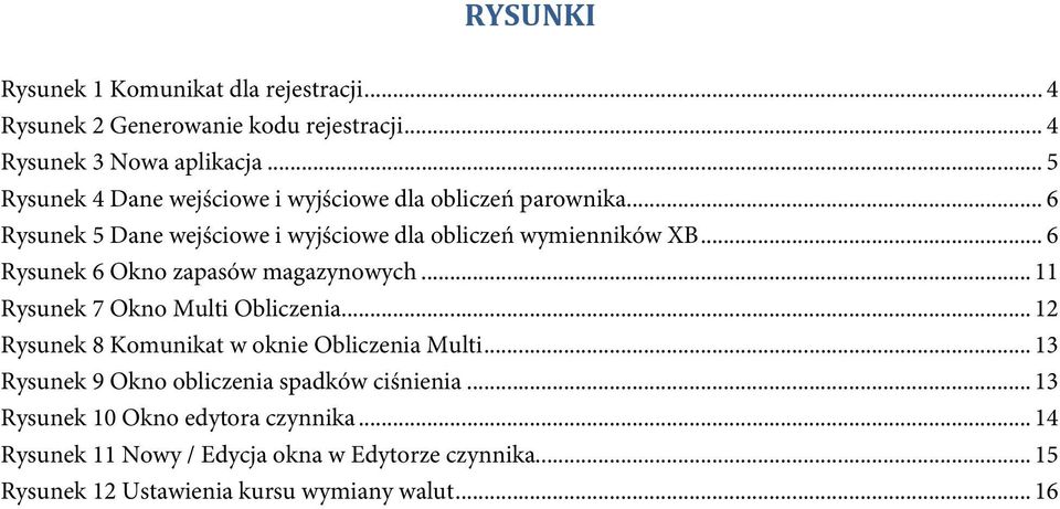 .. 6 Rysunek 6 Okno zapasów magazynowych... 11 Rysunek 7 Okno Multi Obliczenia... 12 Rysunek 8 Komunikat w oknie Obliczenia Multi.