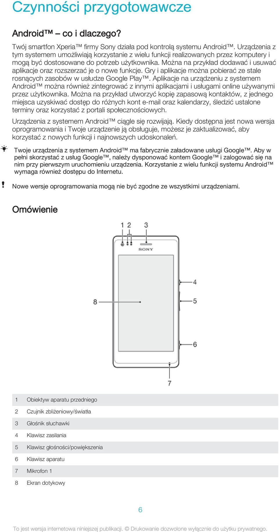 Można na przykład dodawać i usuwać aplikacje oraz rozszerzać je o nowe funkcje. Gry i aplikacje można pobierać ze stale rosnących zasobów w usłudze Google Play.