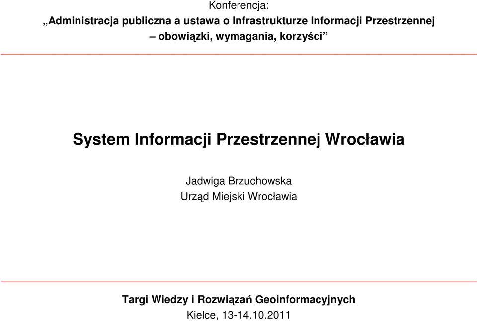 Informacji Przestrzennej Wrocławia Urząd Miejski