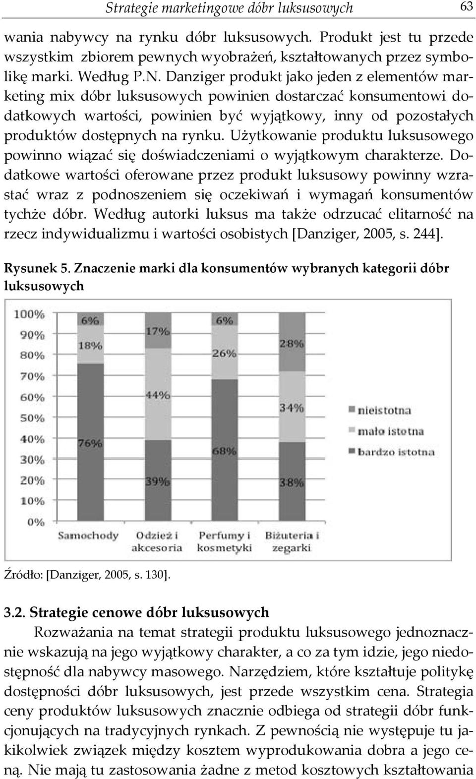 Użytkowanie produktu luksusowego powinno wiązać się doświadczeniami o wyjątkowym charakterze.