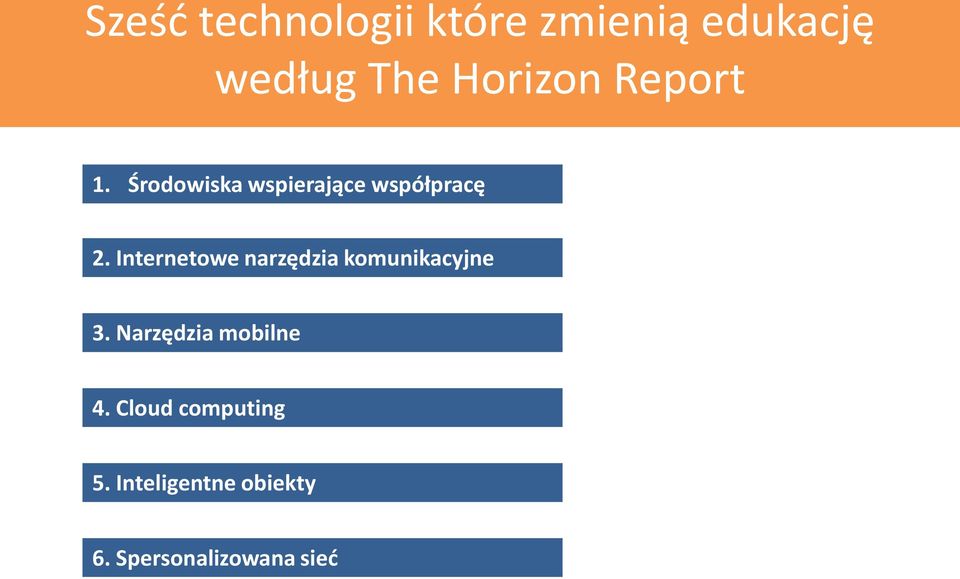 Internetowe narzędzia komunikacyjne 3.