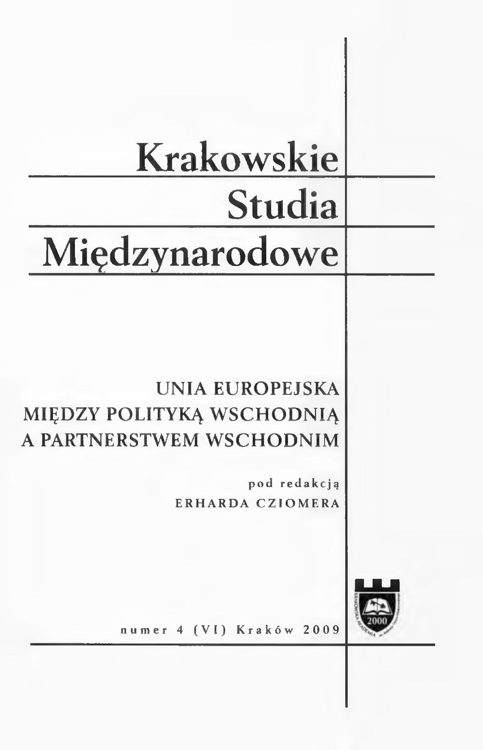 PARTNERSTWEM WSCHODNIM pod redakcją