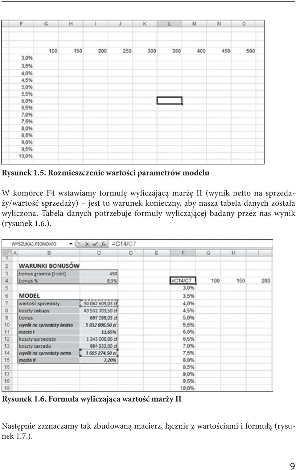 sprzedaży/wartość sprzedaży) jest to warunek konieczny, aby nasza tabela danych została wyliczona.