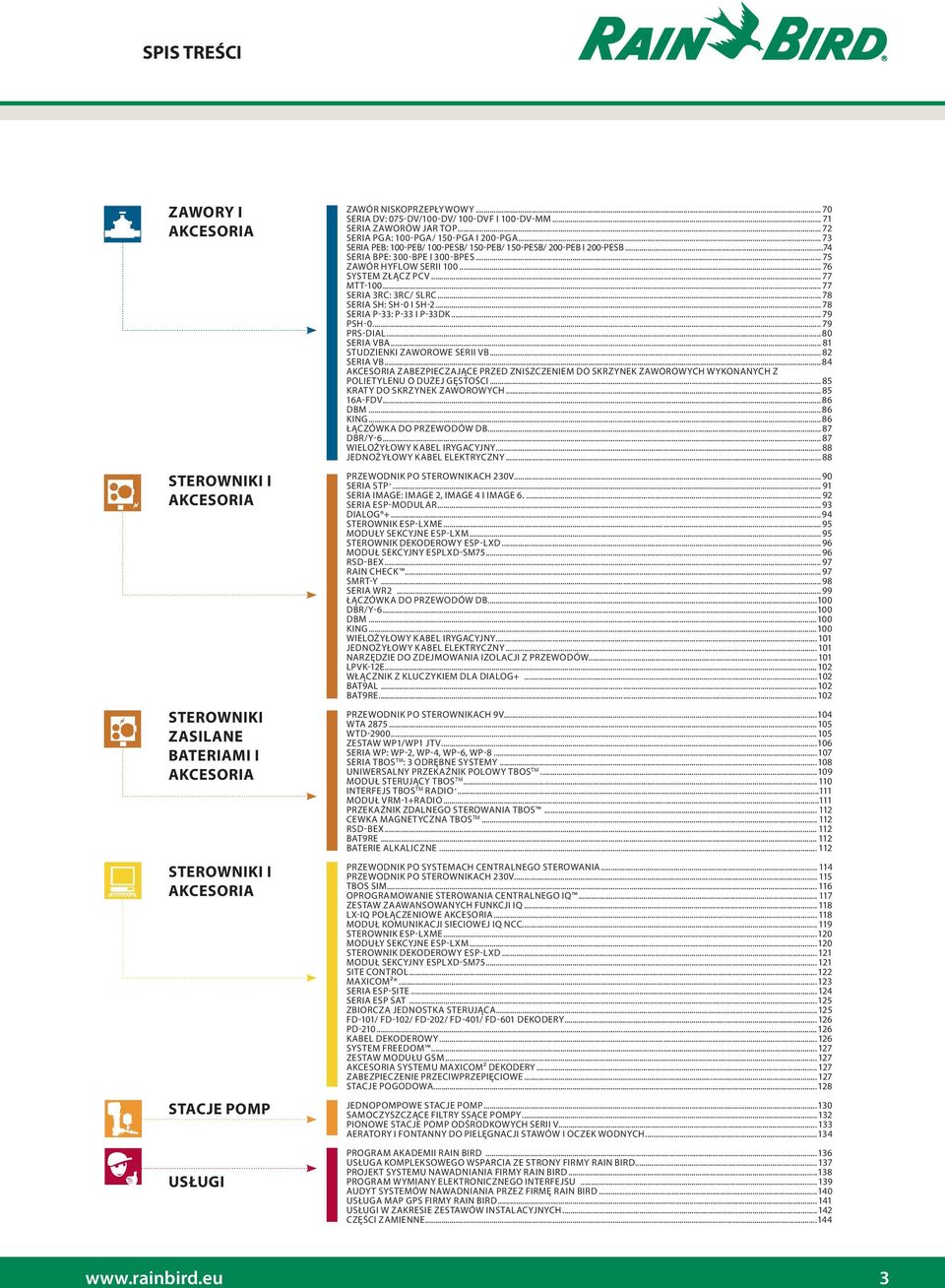 ..74 SERIA BPE: 300-BPE I 300-BPES... 75 ZAWÓR HYFLOW SERII 100... 76 SYSTEM ZŁĄCZ PCV... 77 MTT-100... 77 SERIA 3RC: 3RC/ 5LRC... 78 SERIA SH: SH-0 I SH-2... 78 SERIA P-33: P-33 I P-33DK... 79 PSH-0.