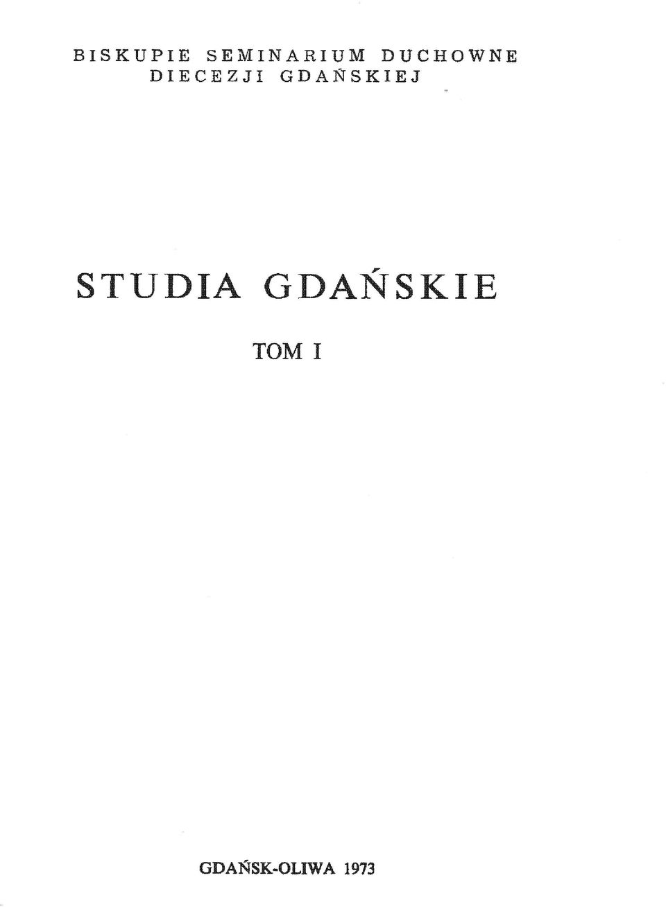 GDAŃSKIEJ STUDIA