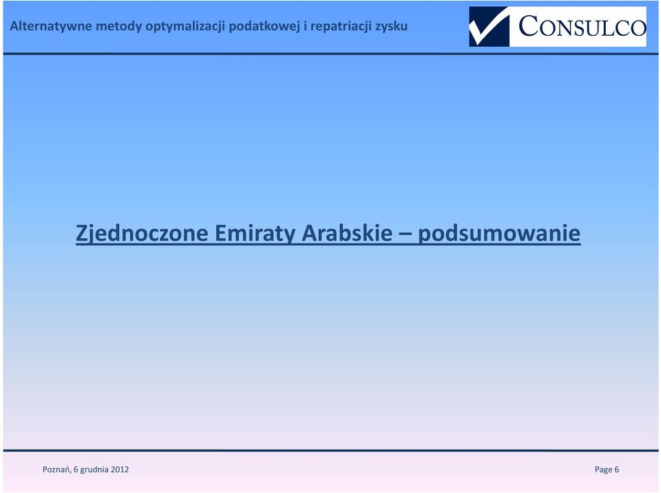 Zjednoczone Emiraty Arabskie