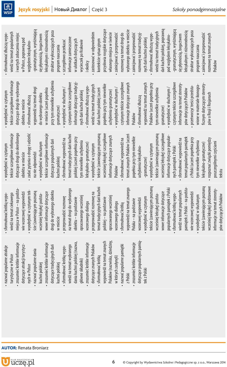 dotyczące popularnych pamiątek z Polski na temat ciekawego miejsca w Polsce na podstawie wzorcowej wypowiedzi tekście (zawierającym poznaną drogi do wybranego obiektu w mieście przeprowadzić rozmowę