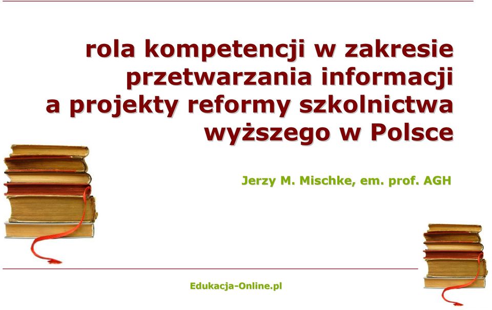 projekty reformy szkolnictwa