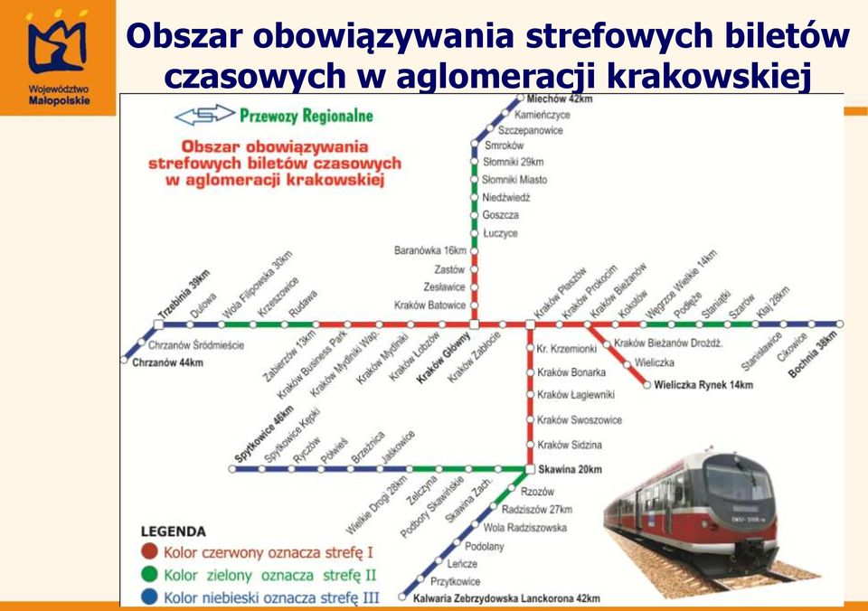 strefowych biletów